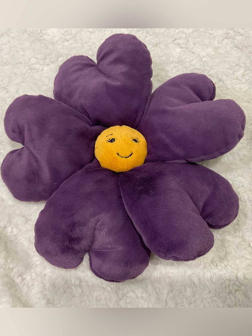 Jellycat Purple Plush with Logo Tag